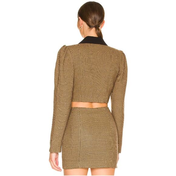 Majorelle Ariana Blazer in Black & Copper - Picture 3 of 11